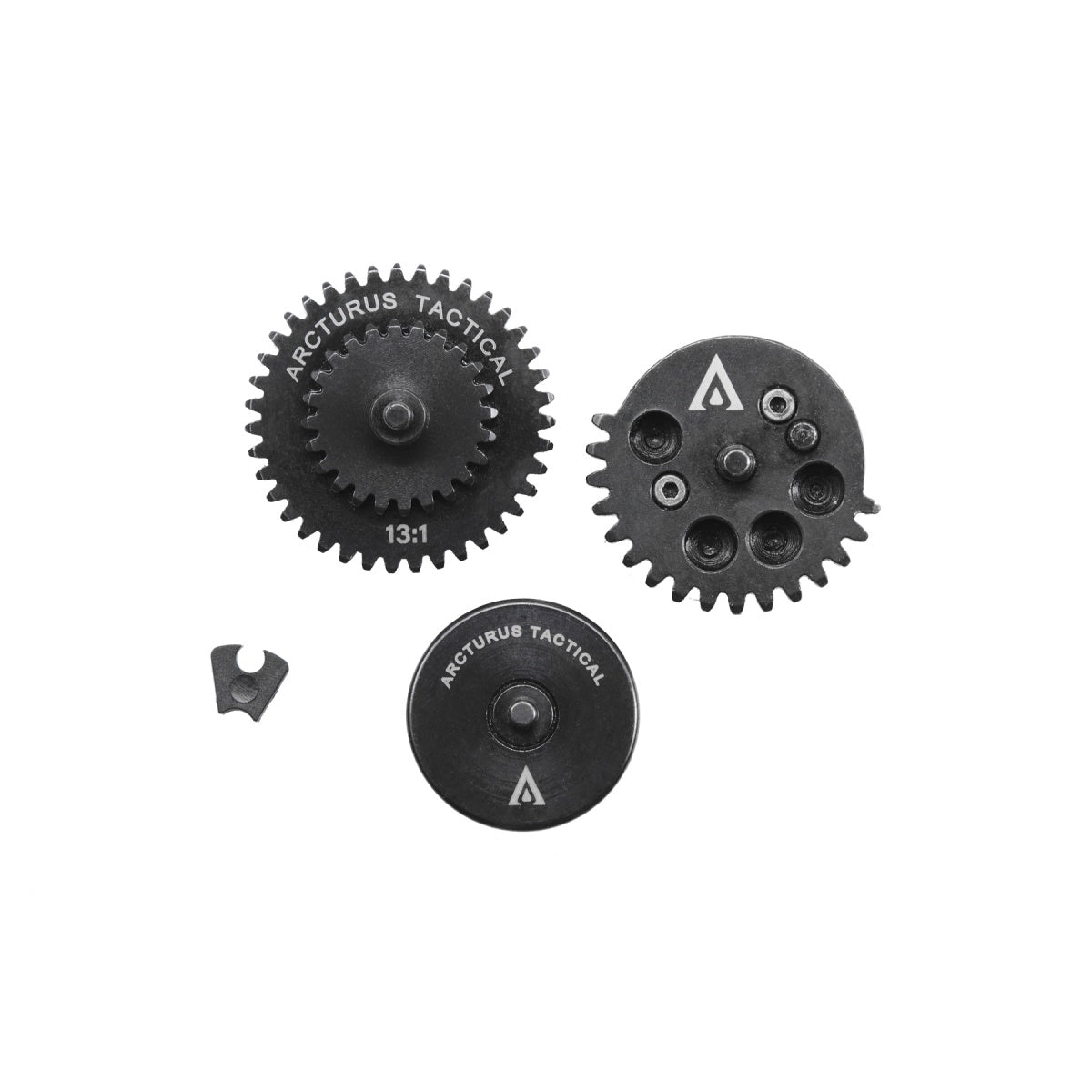 airsoft gear set Arcturus 13:1 RS CNC AEG Gear Set w/ Delay Chip – Airsoft Armory