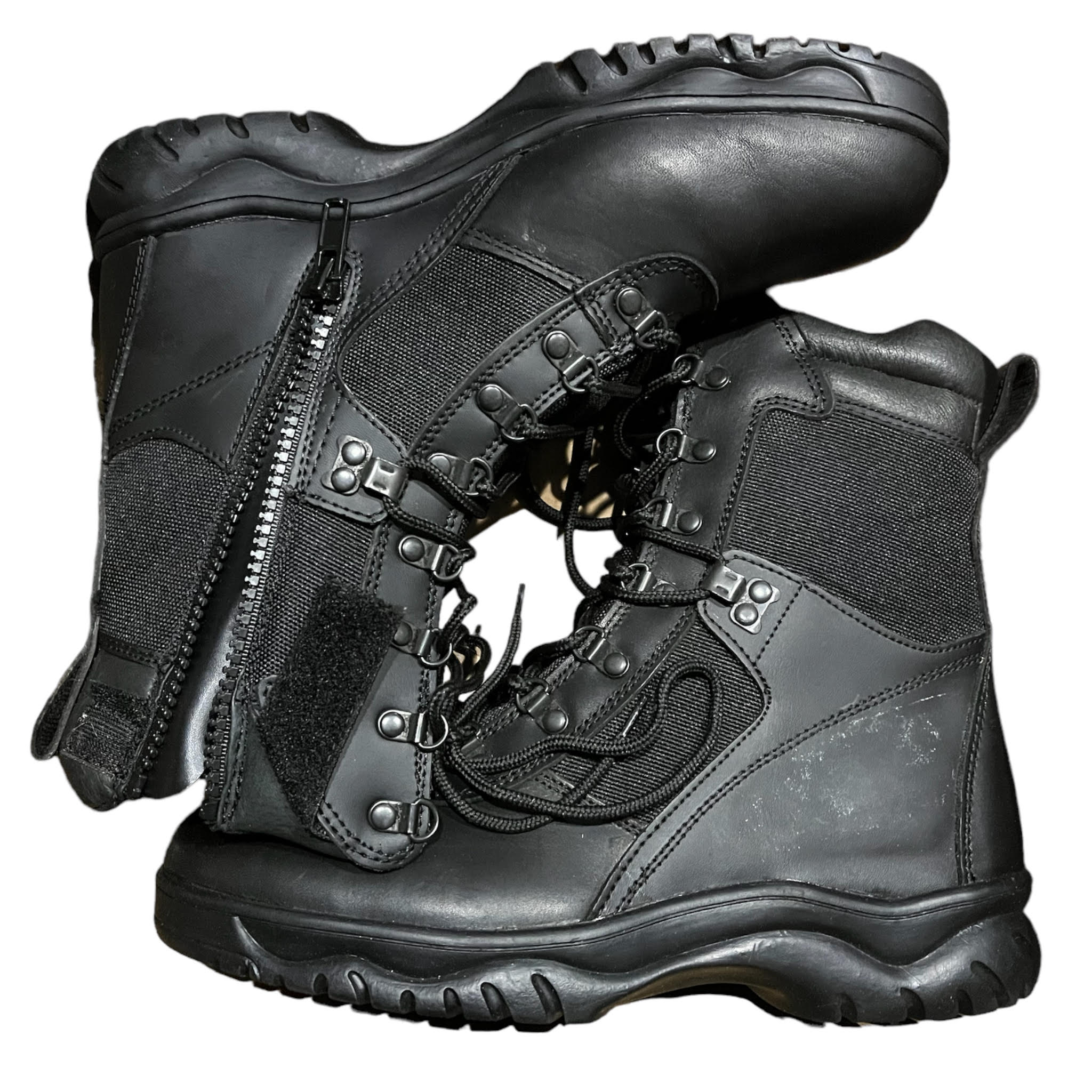 (USED) Rothco Forced Entry Tactical Boot with Side Zipper & Composite Toe - 8 Inch