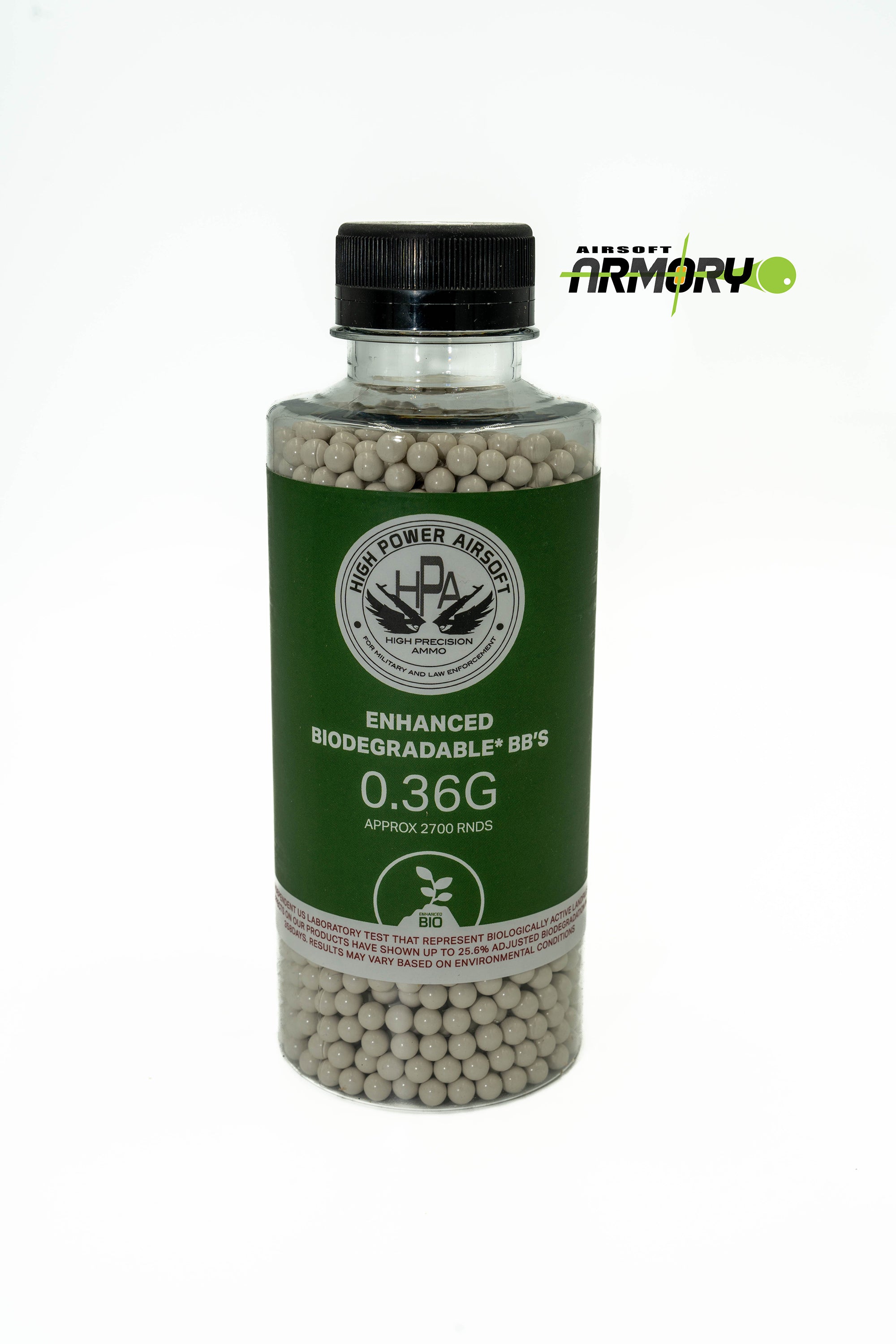 HPA 0.36G Enhanced Biodegradable BB (Approx 2,700 Rds)