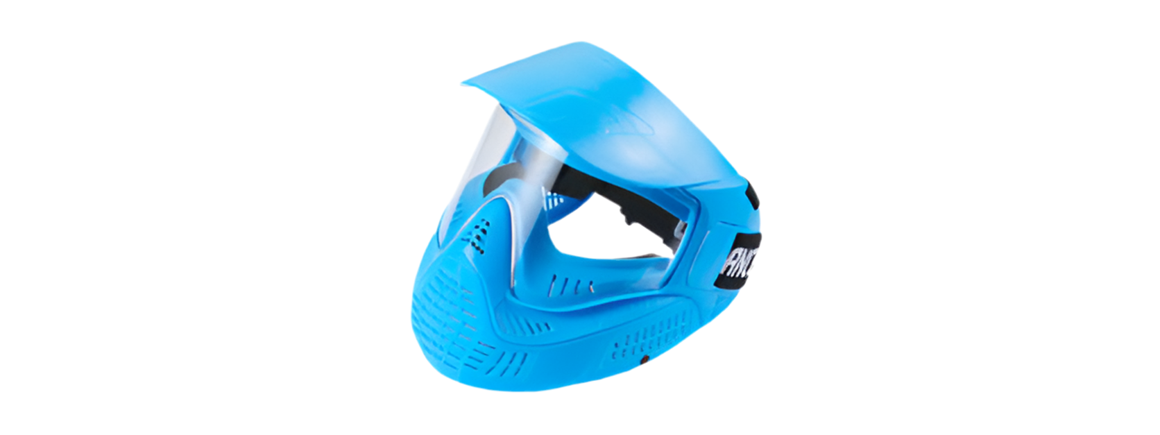 Lancer Tactical Full Face Airsoft Mask w/ Visor (Blue)
