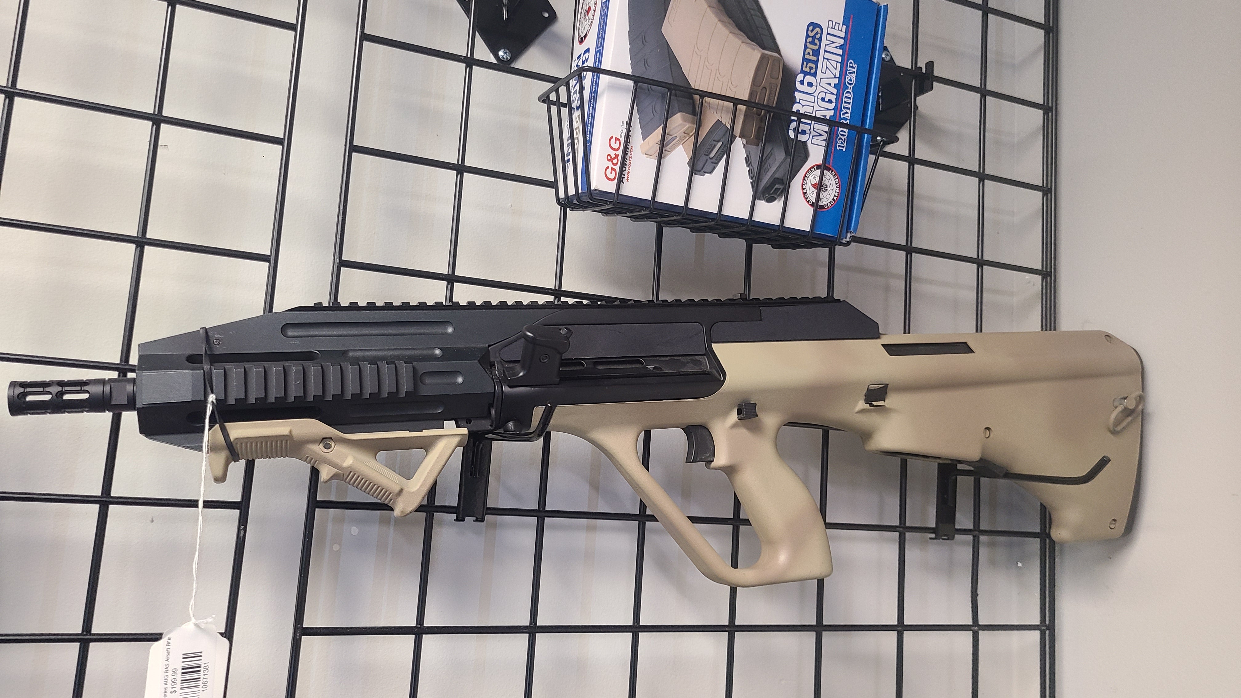 USED JG Custom Series AUG RAS Airsoft Rifle – Airsoft Armory