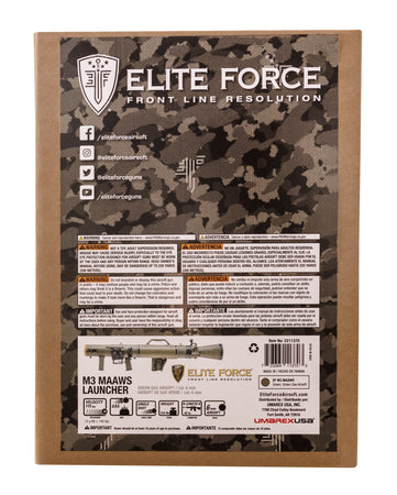 Elite Force  M3 MAAWS Launcher GRN 65mm Multi-Purpose Shell -10 pack