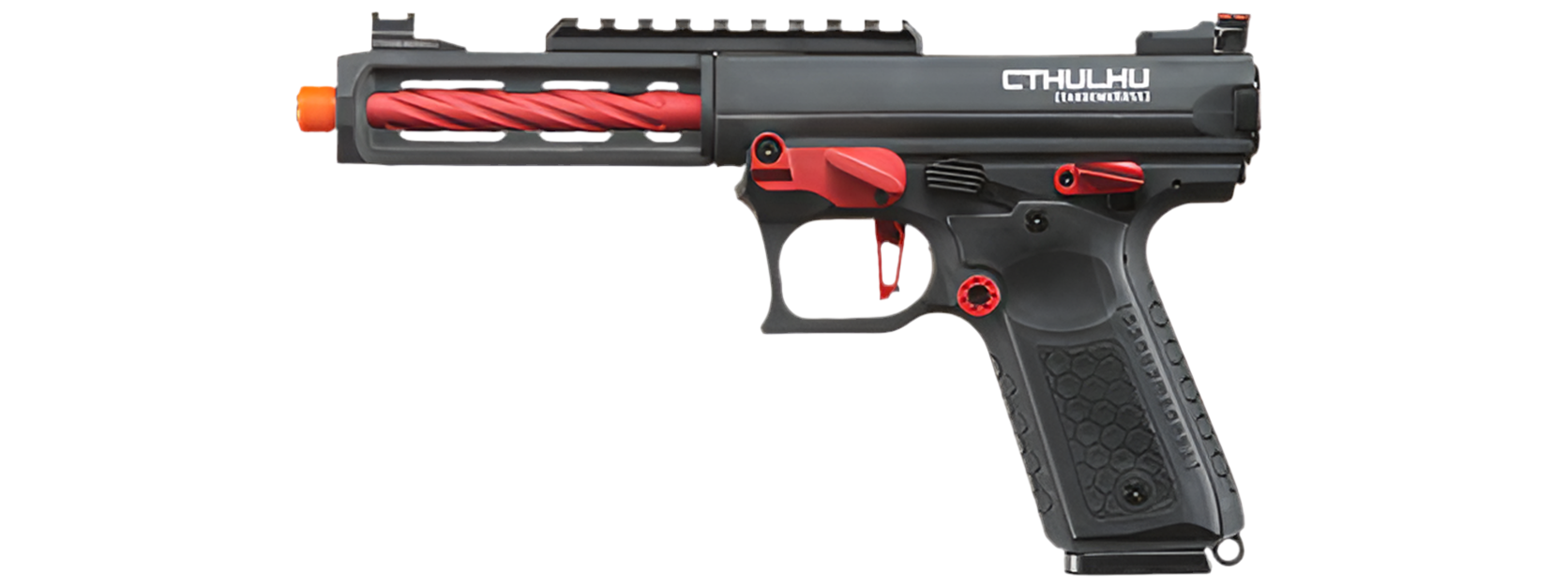 Lancer Tactical x Tandemkross CTHULHU Gas Blow Back Pistol - (Red)