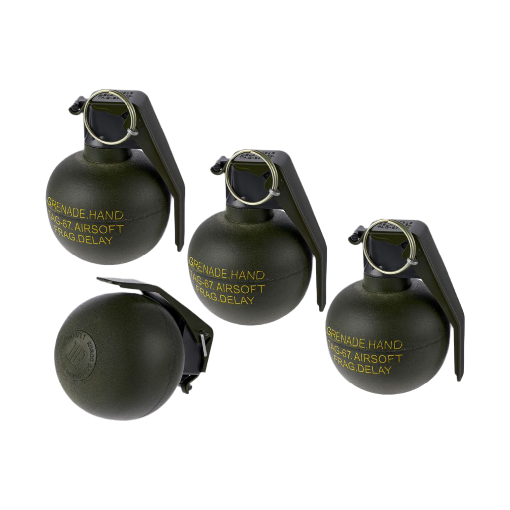 TAG-67PC Simulation Grenade (Pack of 6) NO BBs MILSIM PRICING ONLY