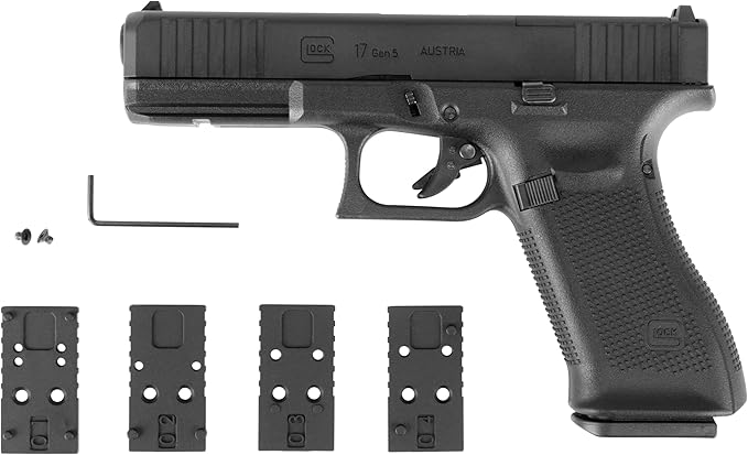 Glock 17 Gen 5 MOS C02 GBB Airsoft Pistol w/Plates