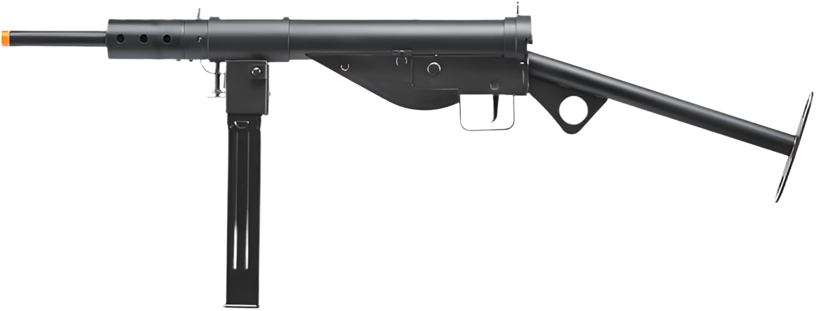 AGM Full Metal WWII MkII Sten British 9mm Full Auto Airsoft AEG Submachine Gun