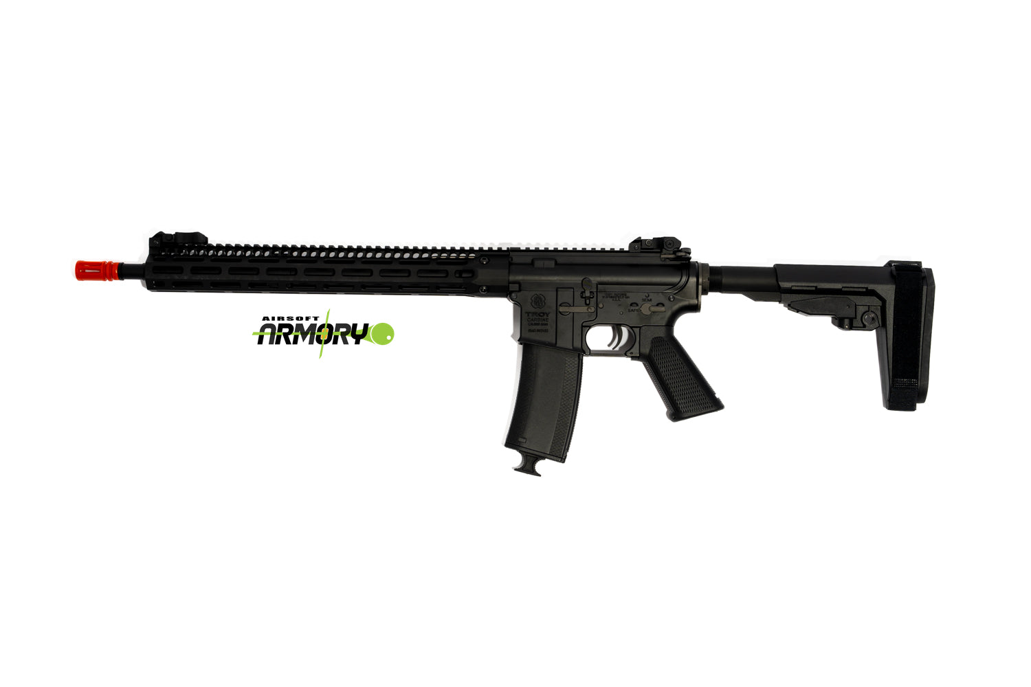 EMG Troy Industries Licensed SOCC M4 Carbine M-LOK AEG Rifle (Model: 15