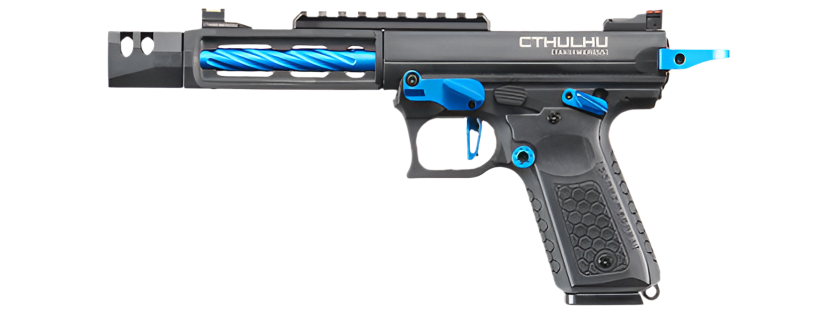 Lancer Tactical x Tandemkross CTHULHU Gas Blow Back Pistol - (Blue)