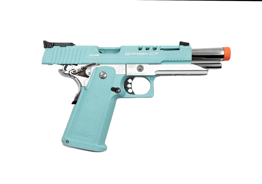 G&G GMP1911 CM Macraon Blue Limited Edition – Airsoft Armory