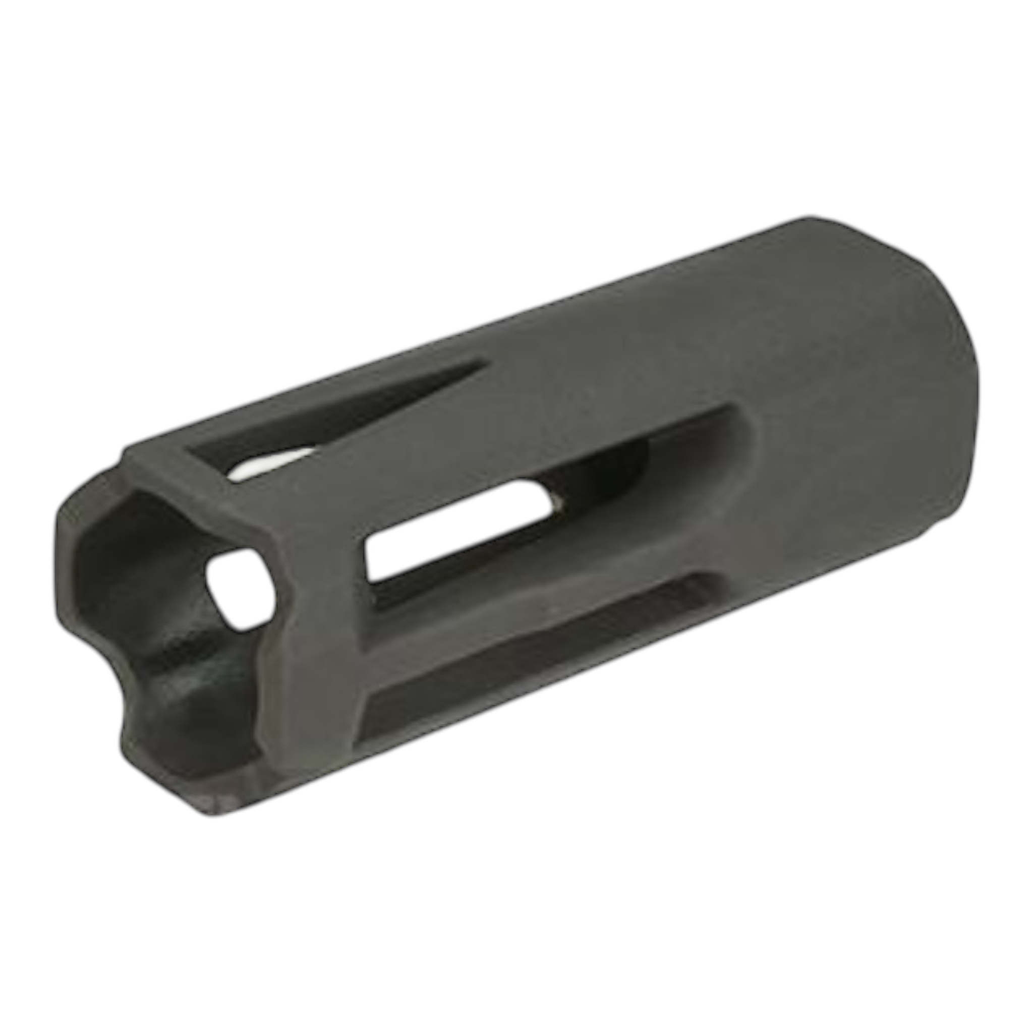 Krytac Black Metal Flash Hider 14mm Negative and Set Screw