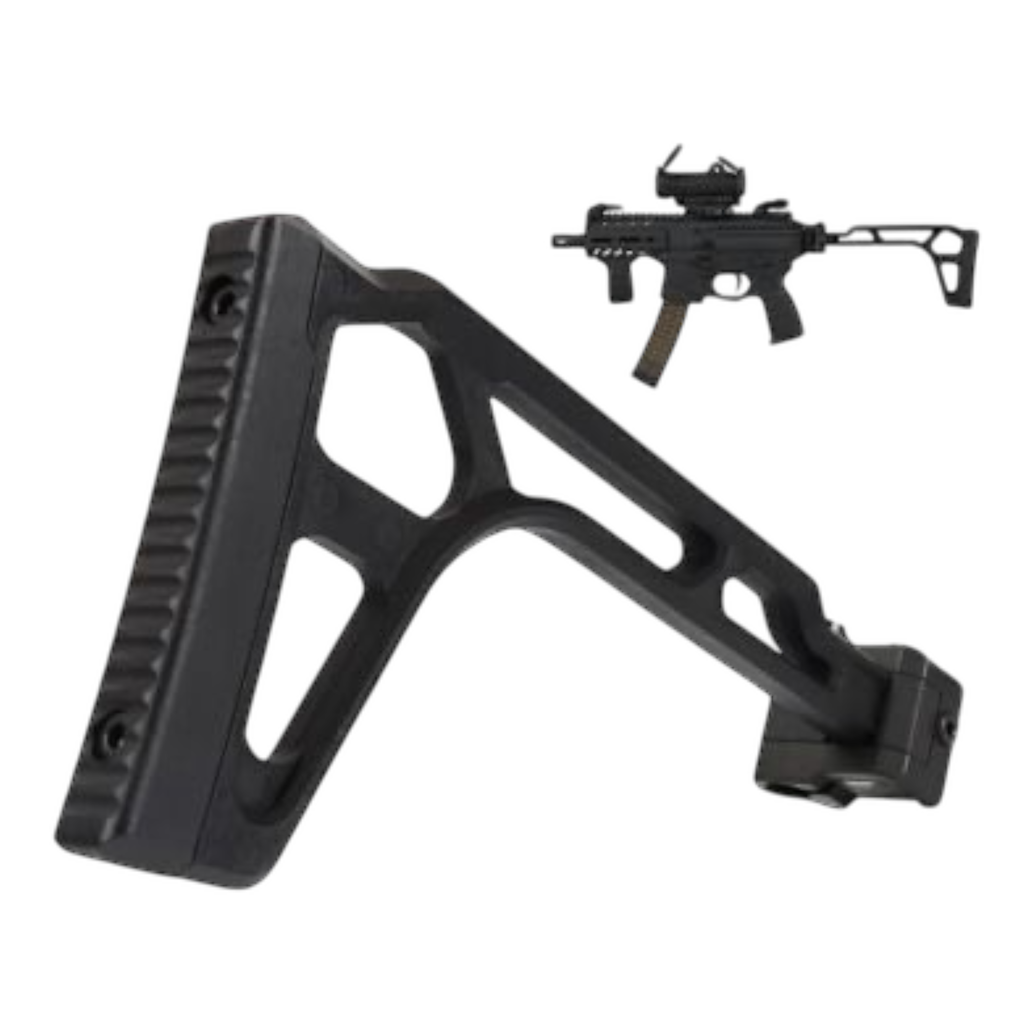 Laylax First Factory Neo Folding Stock for Picatinny Rail Mounts