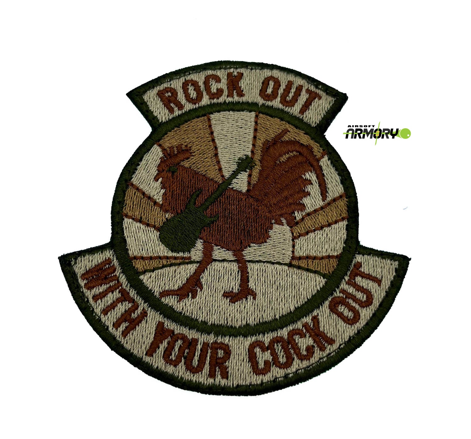 ROCK OUT WITH YOUR COCK OUT PATCH