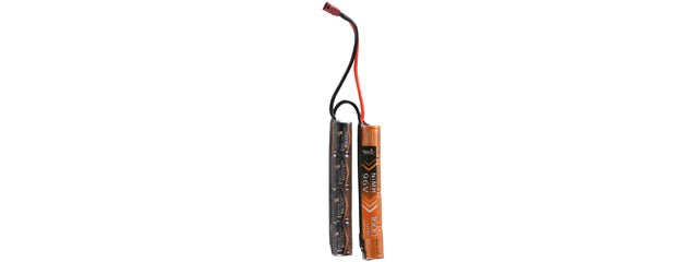 Lancer Tactical Airsoft NiMH 9.6v 1600 mAh Nunchuck Battery