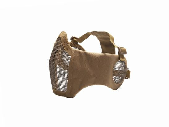 HPA Metal Mesh Mask with Cheek Pads and Ear Protection