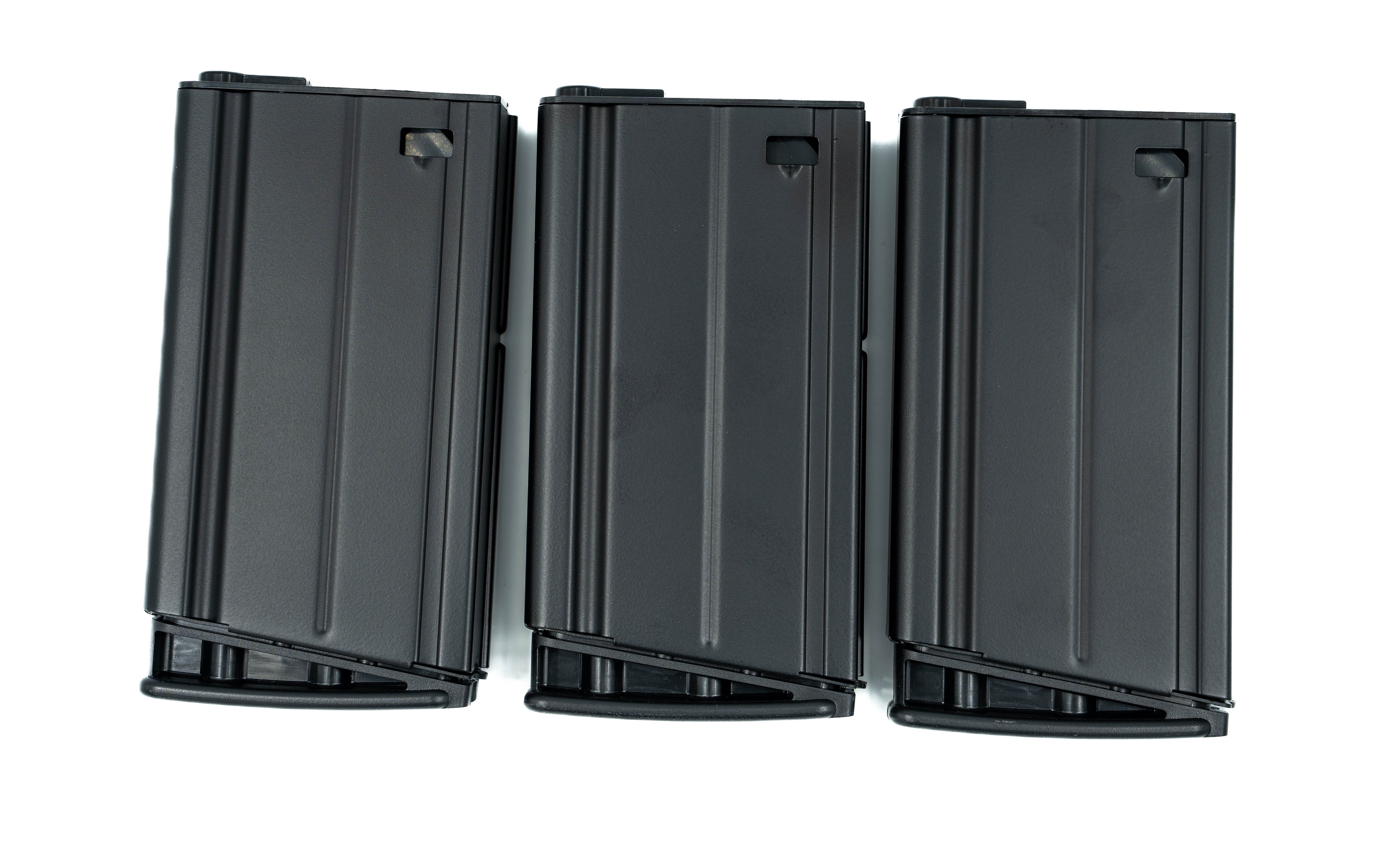 VFC SCAR H AEG MAGAZINE (160 ROUNDS, AIRSOFT MAGAZINE) - 3PCS/SET (BLACK)
