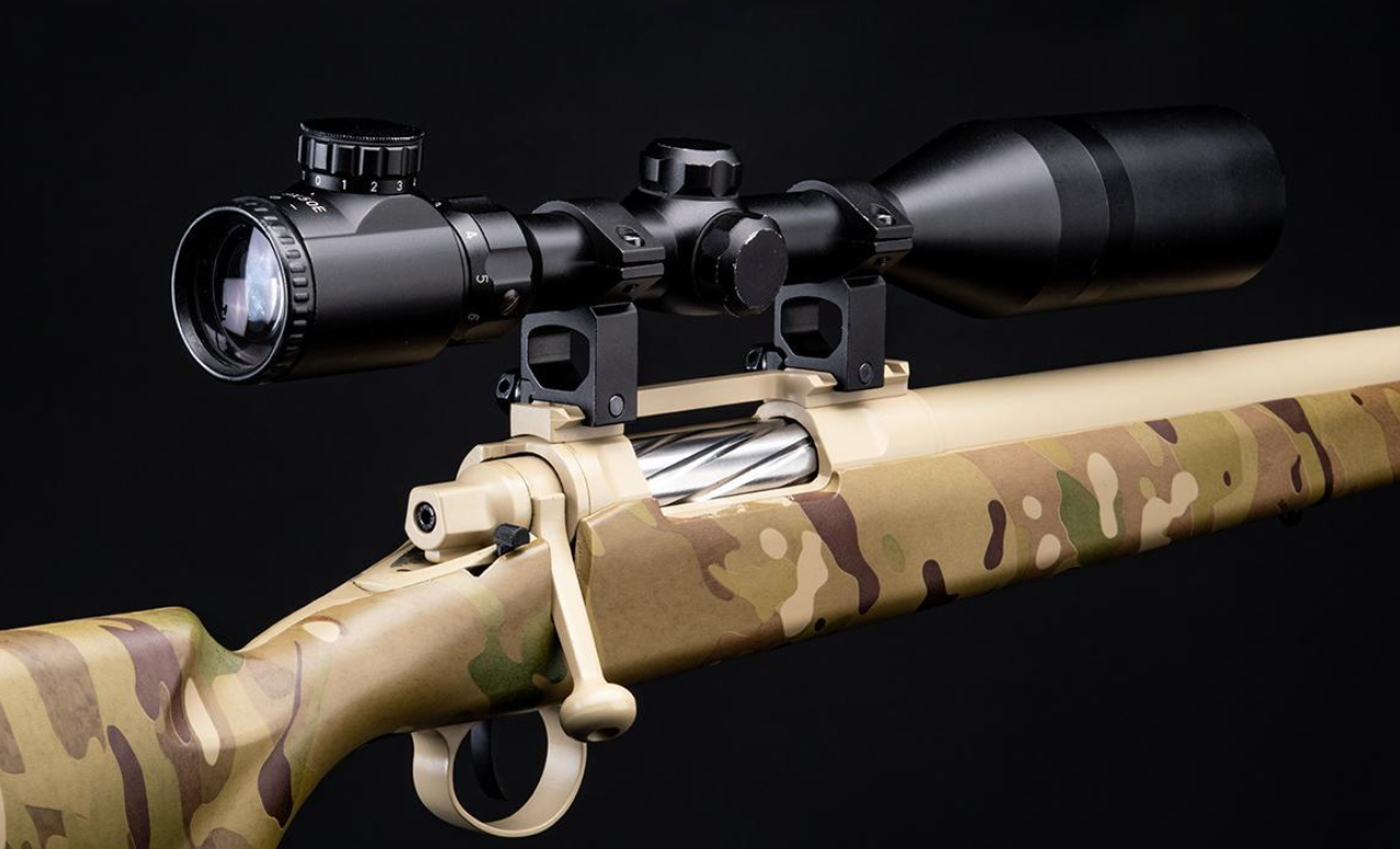 EMG Barrett Fieldcraft Airsoft Precision Bolt-Action Sniper Rifle with Featherweight Zero Trigger (Color: Multicam)