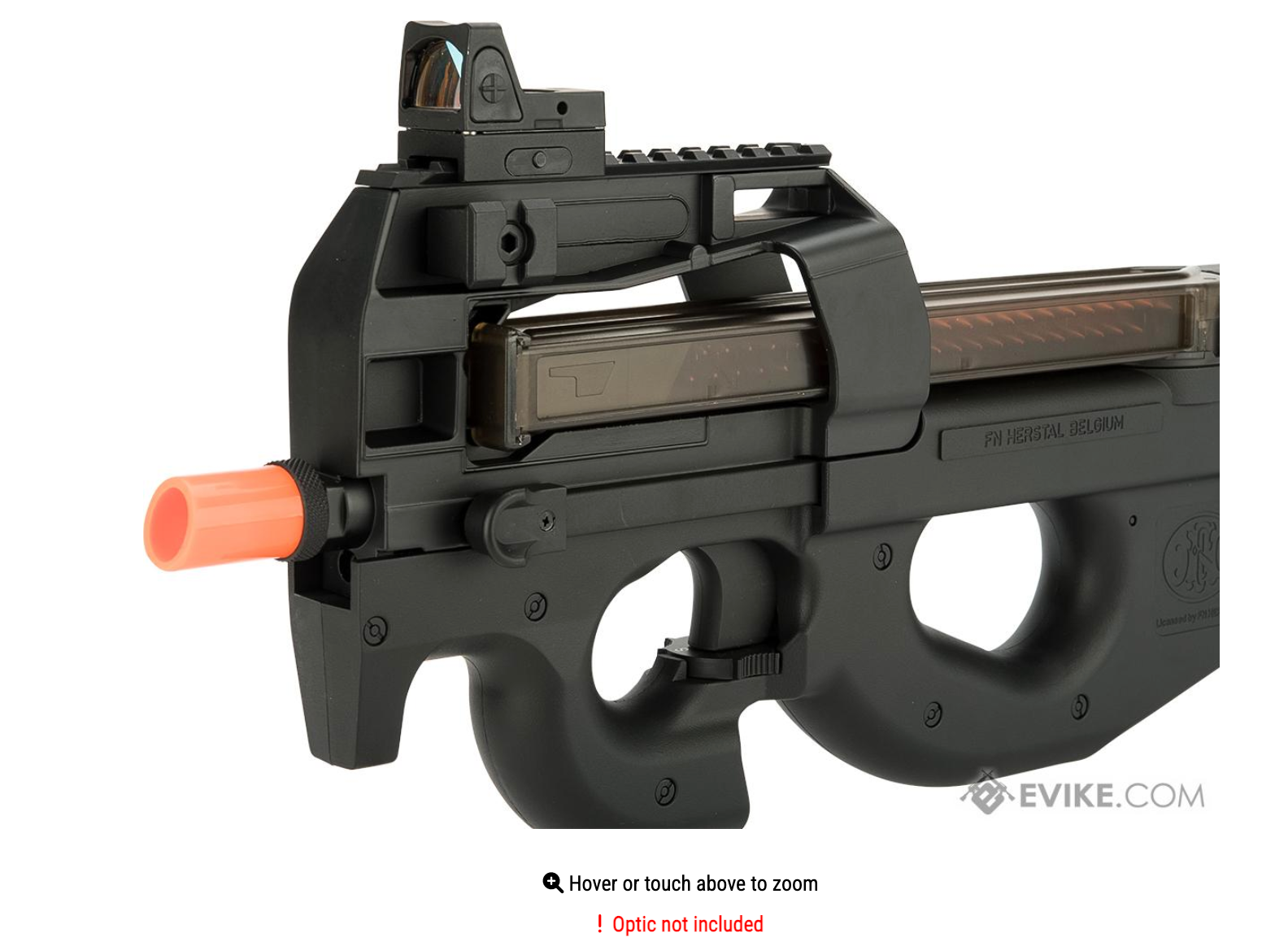 FN Herstal Licensed P90 Full Size Metal Gearbox Airsoft AEG (Color: Black / Gun Only)