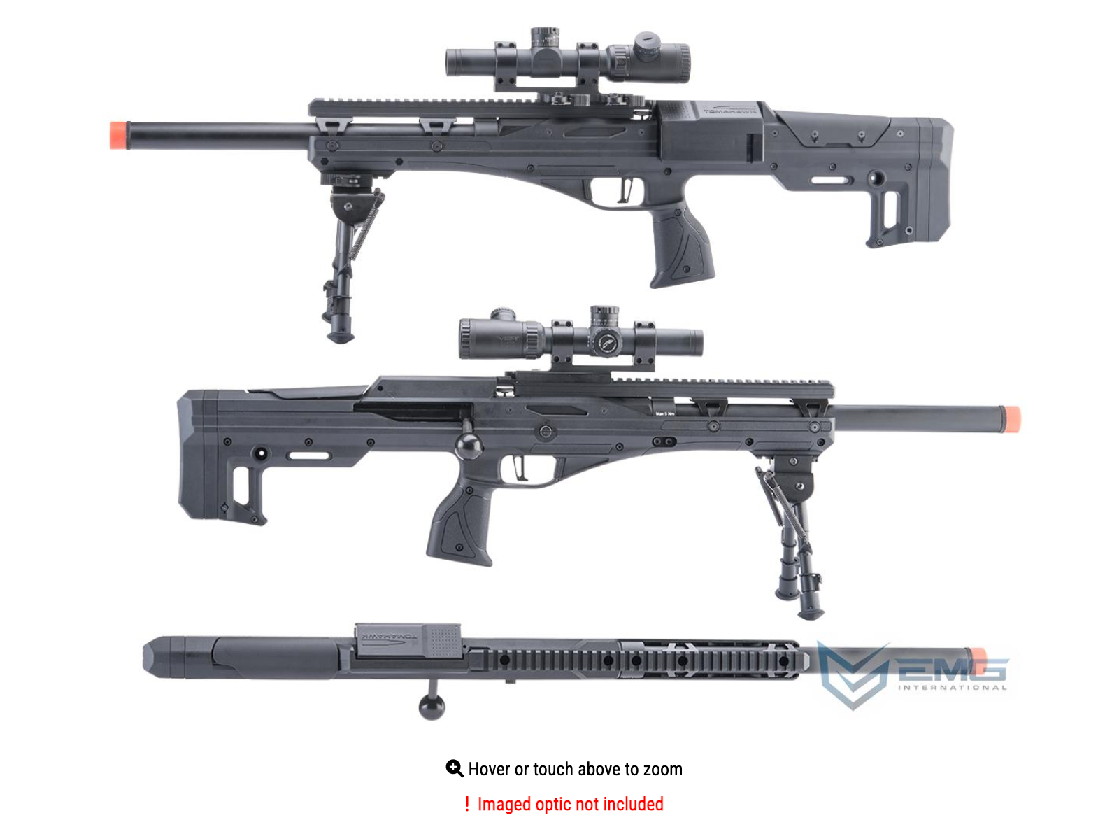 EMG x ICS CXP-TOMAHAWK Bolt Action Sniper Rifles (Color: Black)