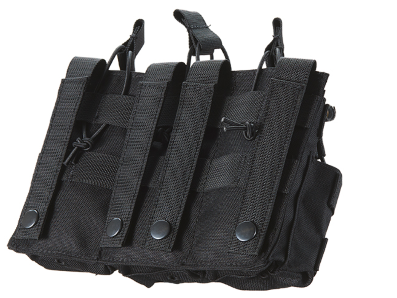 AR/AK 6 Pouch Magazine Holder Open-Top Triple Tactical Stacker Mag Pouch