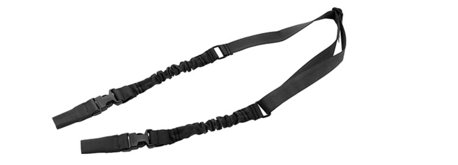 Lancer Tactical 2-Point Bungee Sling with Dual Buckles