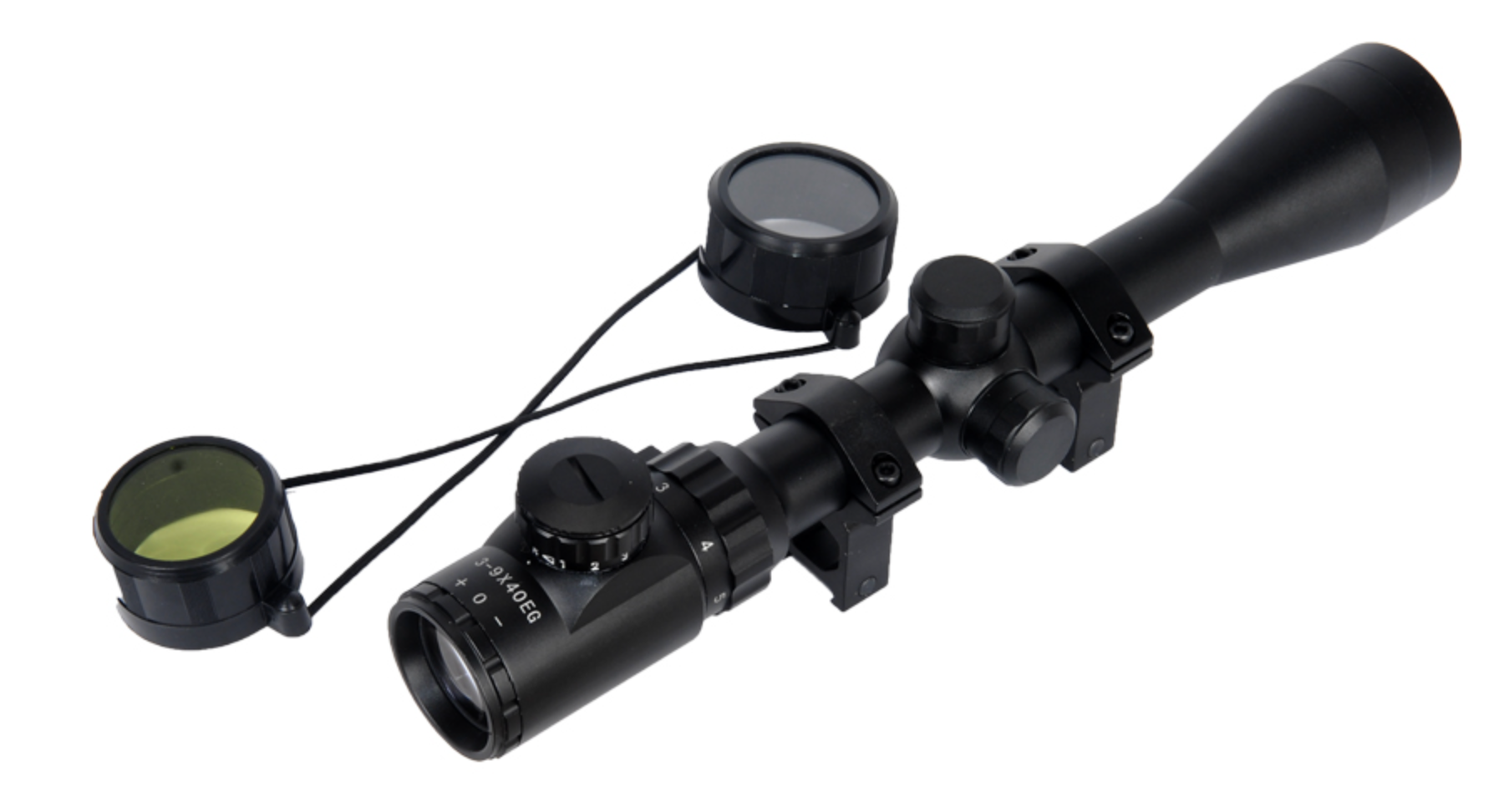 Lancer Tactical 3 - 9x Red & Green Illuminated Rifle Scope – Airsoft Armory