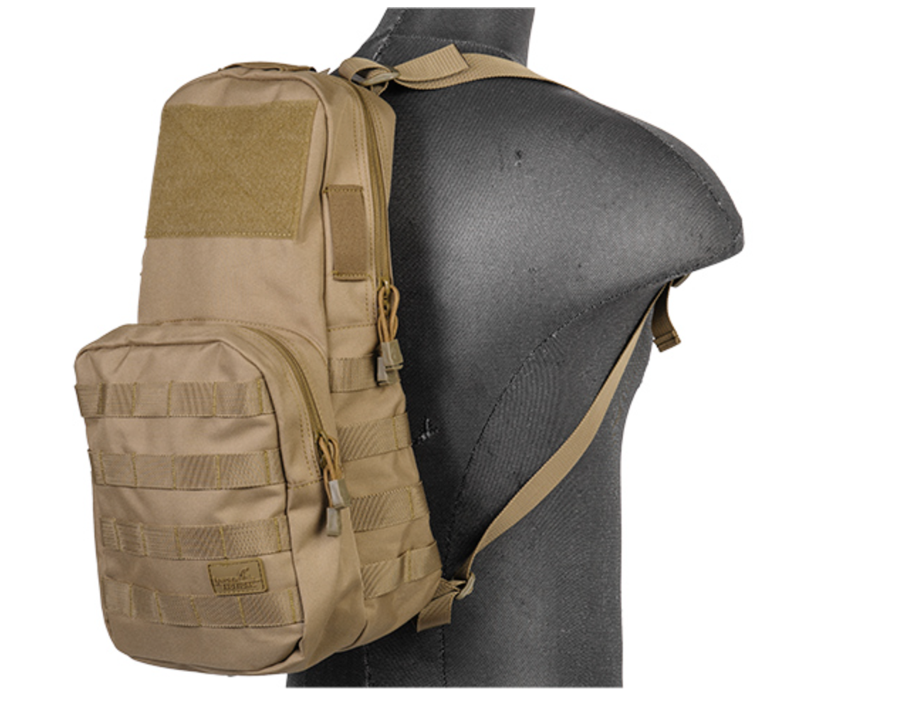 Lancer Tactical 1000D Nylon Airsoft Molle Hydration Backpack