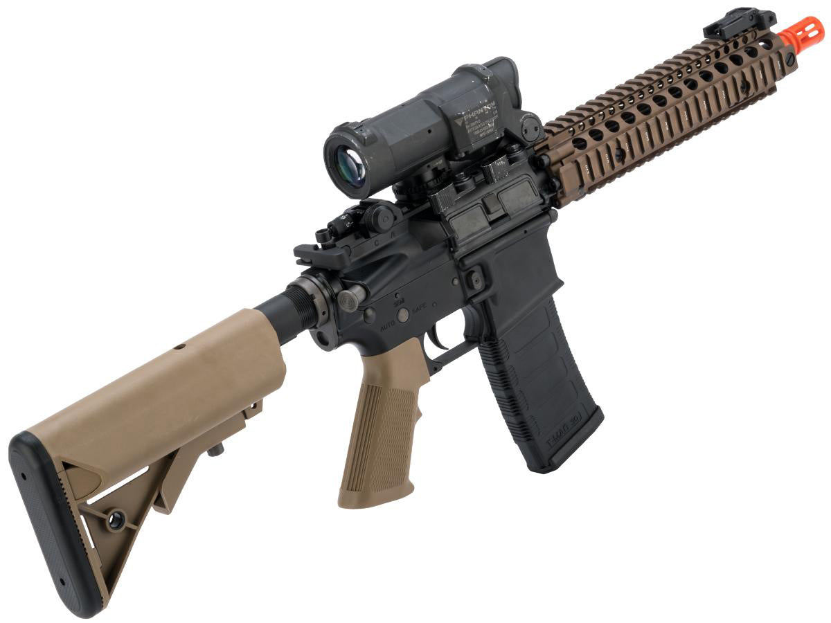 EMG CGS Series Daniel Defense Licensed MK18 Gas Blowback Airsoft Rifle by CYMA