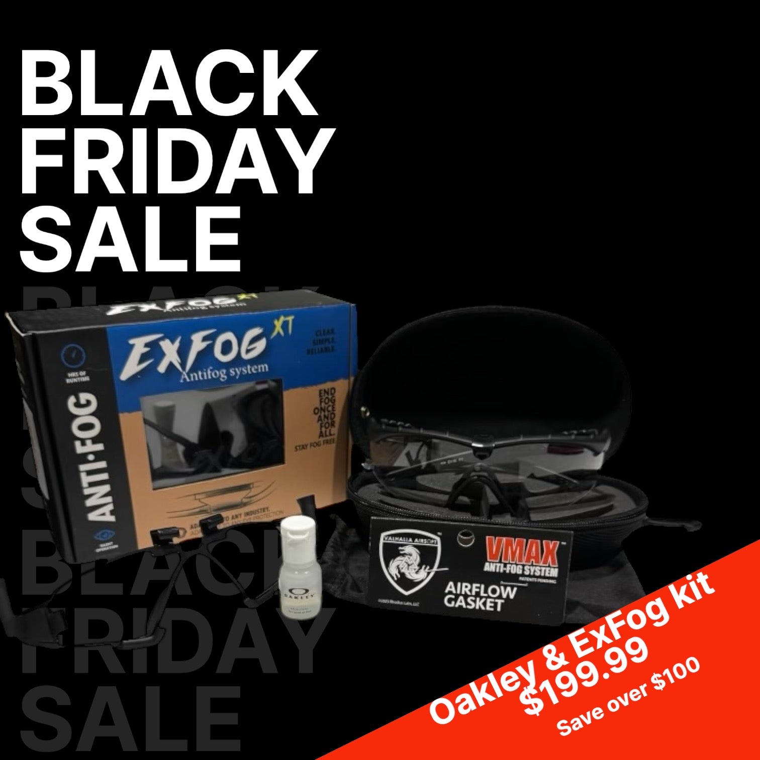 Black Friday Special - Oakley / ExFog kit - Only 2 Available