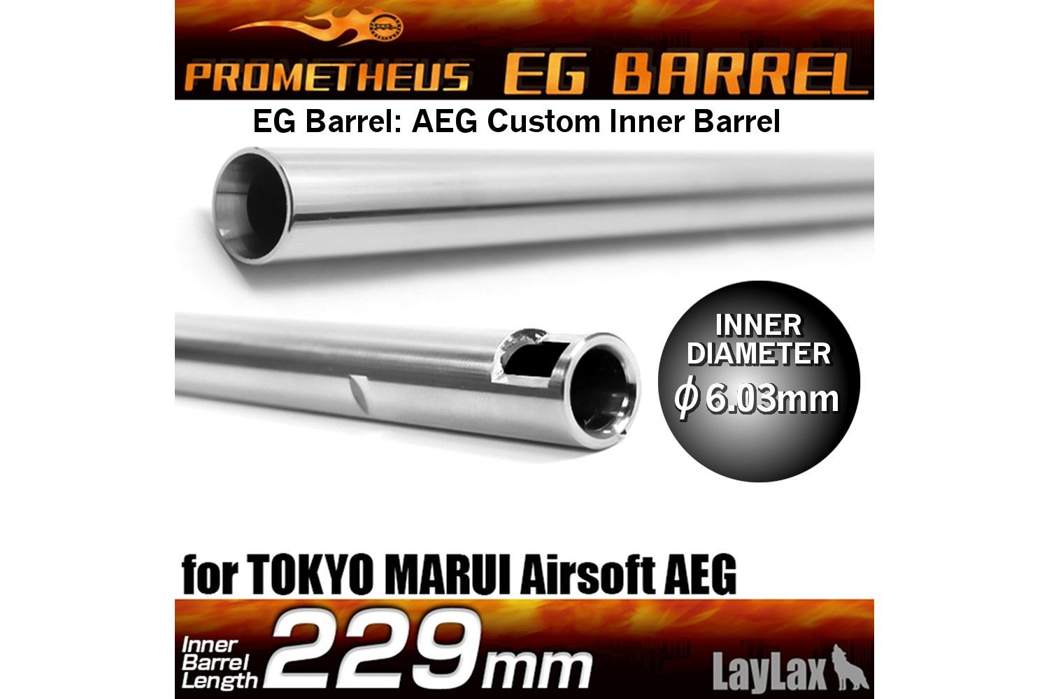 LayLax Prometheus 6.03 Tight Bore Inner Barrel