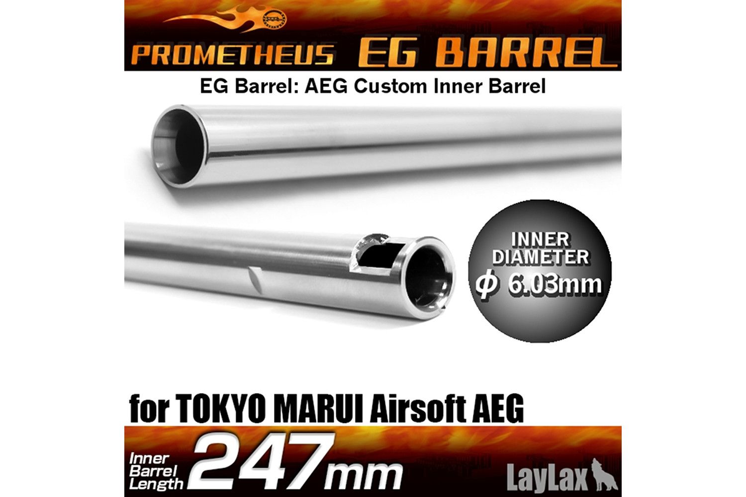 LayLax Prometheus 6.03 Tight Bore Inner Barrel