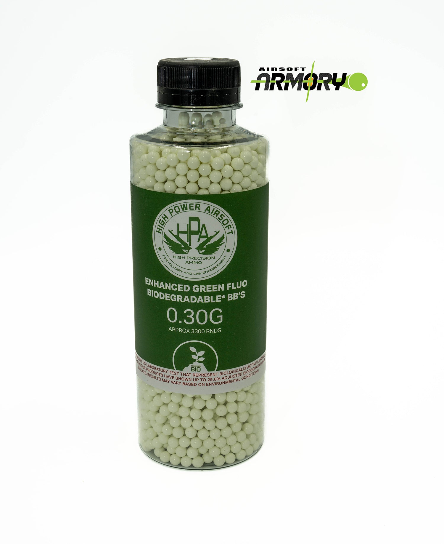 HPA 0.30G FLUO Enhanced Biodegradable BB (Approx 3,300rds)