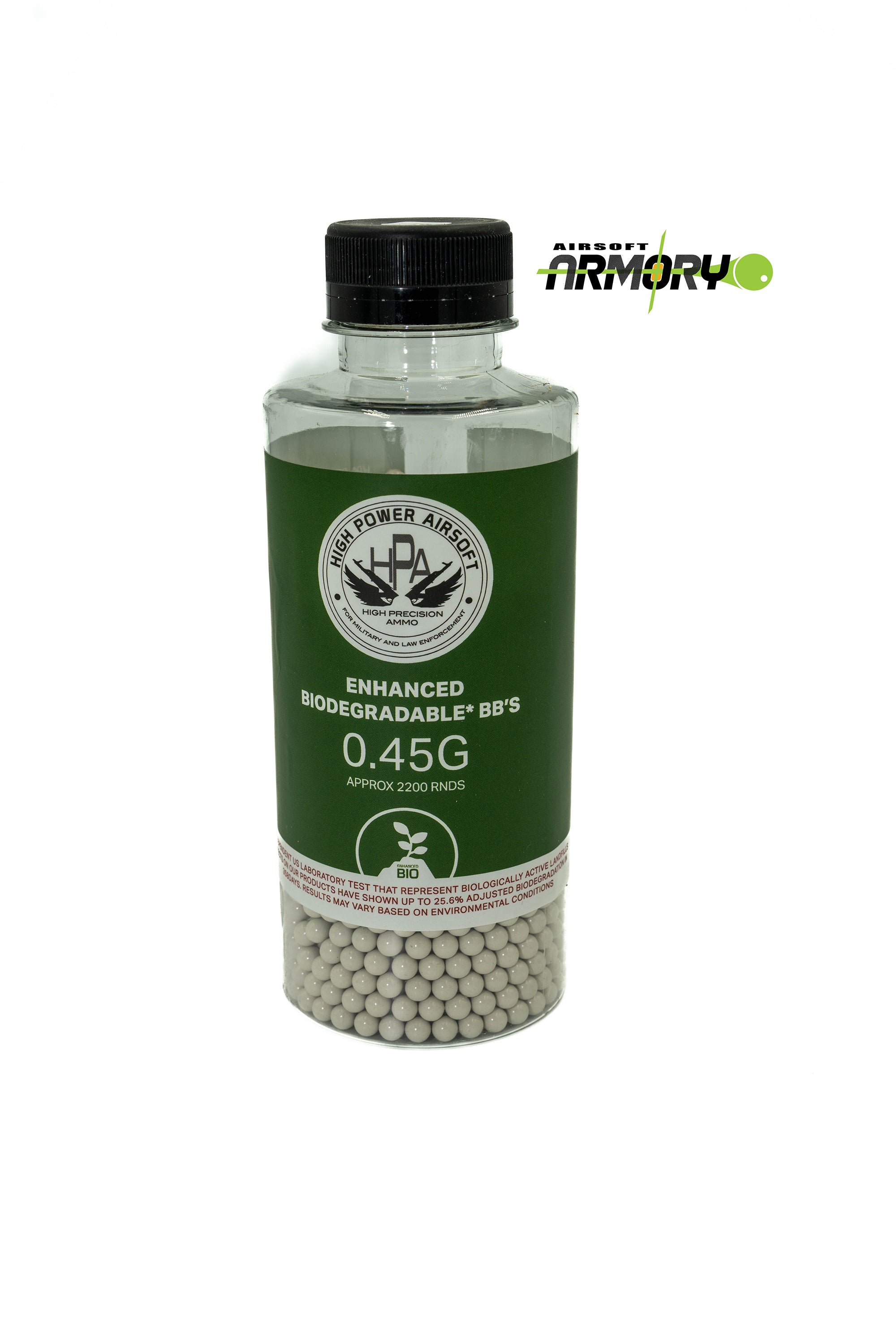 HPA 0.45G Enhanced Biodegradable BB (Approx 2,200 Rds)