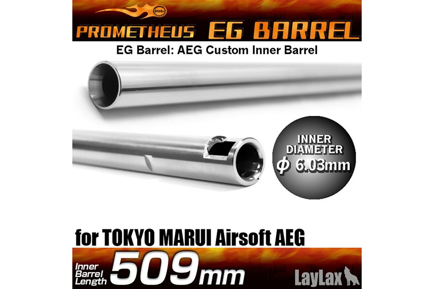 LayLax Prometheus 6.03 Tight Bore Inner Barrel