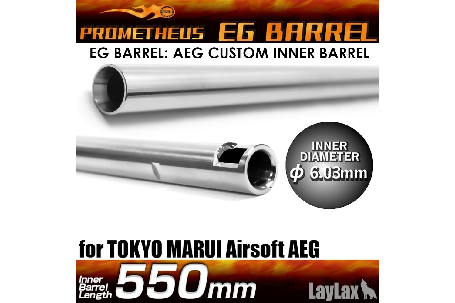LayLax Prometheus 6.03 Tight Bore Inner Barrel