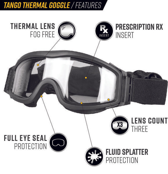 Valken Tango Thermal Airsoft Goggles